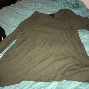 Long sleeve simple shirt